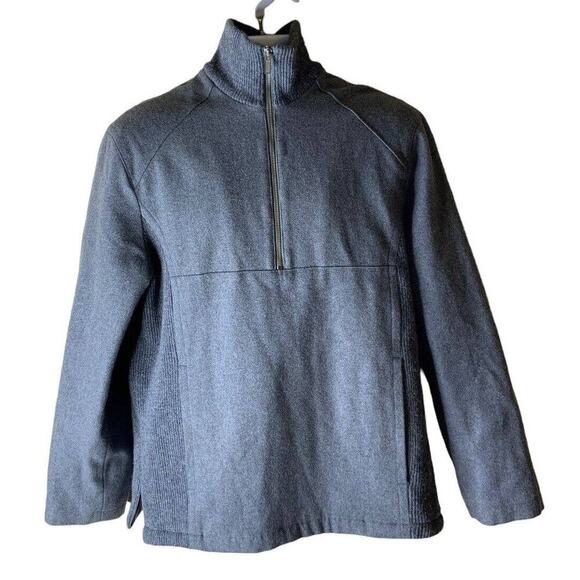 Banana Republic Sweater Recycled Wool Blend Half Zip Pullover Mens Size Medium - Picture 1 of 7